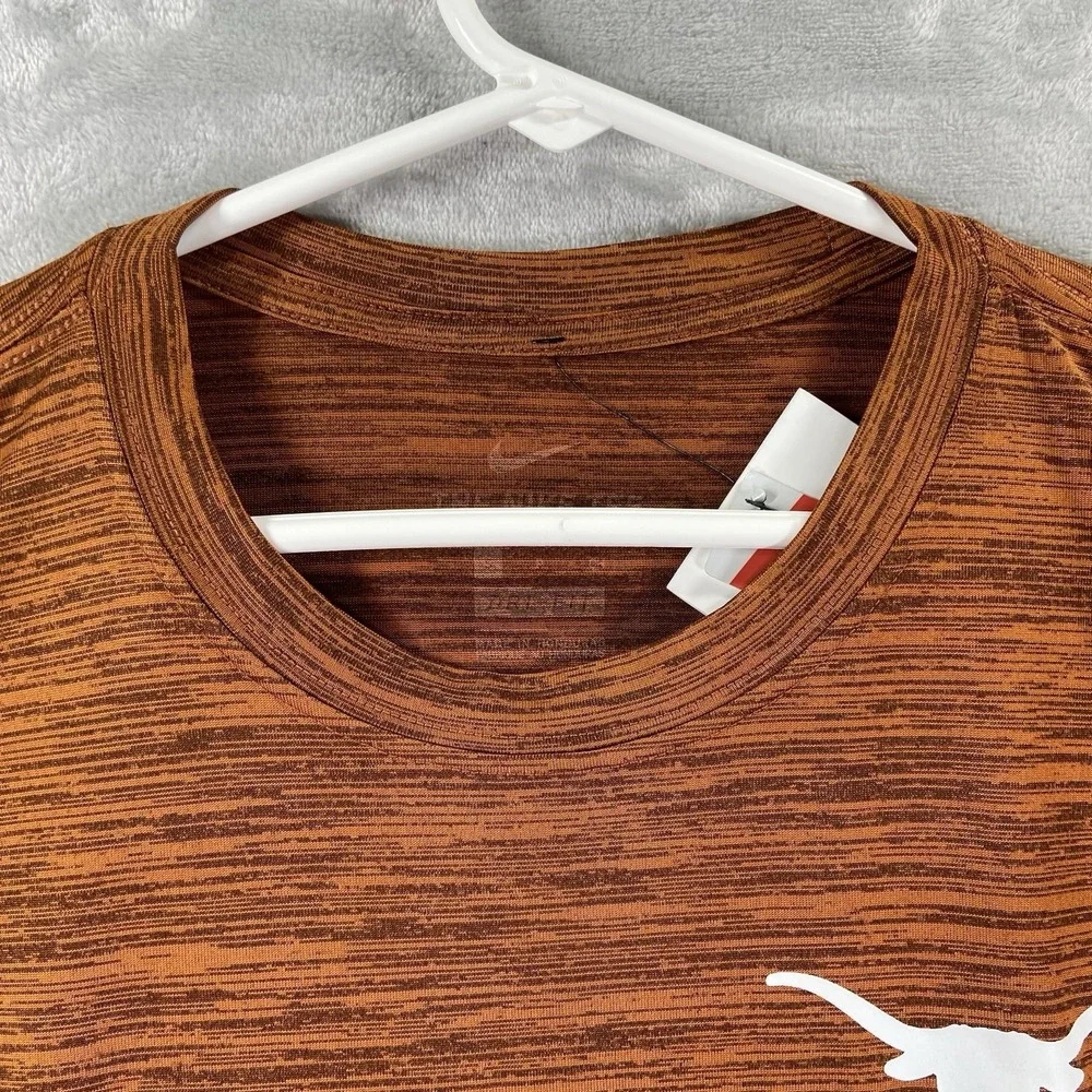 Nike Texas Longhorns T-Shirt Mens Small Dri-Fit College Football Long Sleeve NWT